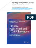 The New Public Health and STD/HIV Prevention: Personal, Public and Health Systems Approaches., 978-1461445258