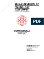 OS Practical File