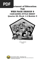 WEB PAGE DESIGN WEEK 1 2 MODULE 5 Student