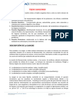 S6 - Lectura - Tejido Conectivo Especializado-Sangre-Linfa-Hematopoyesis