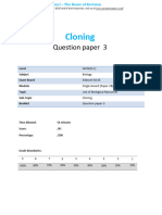 22.3 Cloning 2b Igcse - 9 1 - Edexcel Biology 1