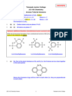 2021 Arenes H2 Tutorial (Solutions)