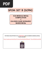 SCPM Module Mcqs & Bos Case Scenarios