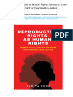 Reproductive Rights As Human Rights: Women of Color and The Fight For Reproductive Justice. ISBN 1479831298, 978-1479831296