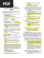 Summative Test Iii Fourth Quarter Answer Key