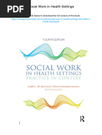 Social Work in Health Settings. ISBN 9781138924369, 978-1138924369