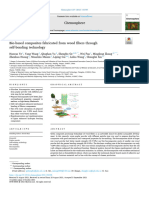 Bio-Based Composites Fabricated From Wood Fibers Through Self-Bonding Technology