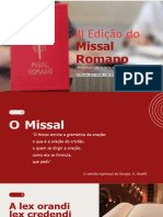 Mudanças No Missal