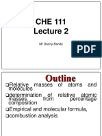 CHE 111 - Lecture 2-2021 Banda