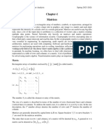 1 - MATRIX - ALGEBRA - Spring 23-24