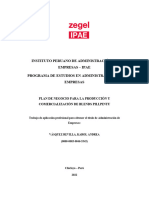 Plan de Negocio para La Producción y Comercialización de Blends Pillpintu