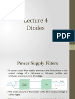 Lecture 4 - Diodes - III