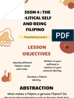 The Political Self and Being Filipino by Group 3 - 20231205 - 101158 - 0000