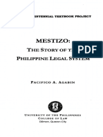 Mestizo - The Story of The Philippine Legal System