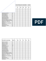 Planilha Anual de Contagem de Estoque Insumos Vacina