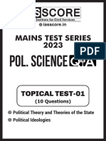 Binder (PSIR Topical Test - 1)