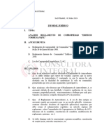 Informe Comunidad TORREMANQUE