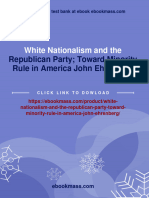 (PDF Download) White Nationalism and The Republican Party Toward Minority Rule in America John Ehrenberg Fulll Chapter