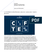 LA NORME EUROPÉENNE UNE-EN 12004 (ISO 13007) - Actualités - Grupo Puma