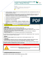 PRO-039082 - 00 - PRO-039082 - Manutenção Preventiva em Inversores de Frequência Multdrive ABB ACS800 Dos Viradores de Vagões No