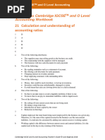 Answers To Questions in The Workbook