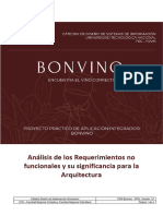 DSI PPAI Bonvino - Análisis de RNF para La Arquitectura