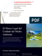 El Marco Legal Del Cuidado Del Medio Ambiente