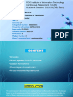 RCC Institute of Information Technology Continuous Assessment - 1 (CA1) Academic Session: 2023-24 (Odd Sem)