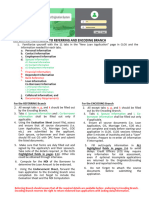 Important Reminders - CLOS ENCODING