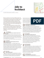 An A-Z Guide To Being and Architect