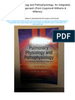 Pulmonary Physiology and Pathophysiology: An Integrated, Case-Based Approach (Point (Lippincott Williams & Wilkins) )