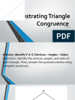 Illustrating Triangle Congruence