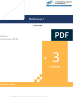 Electronique2 - Chapitre 3 - Diodes