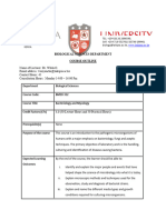 Bacteriology Course Outline