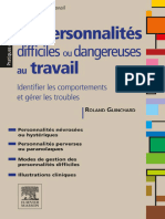 Les Personnalités Difficiles Ou Dangereuses Au Travail Identifier Les Comportements Et Gérer Les Troubles (Roland Guinchard) (Z-Library)