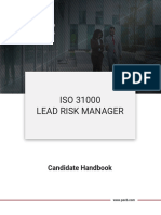 Pecb Candidate Handbook Iso 31000 Lead Risk Manager MC