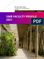 Faculty Profile 2021