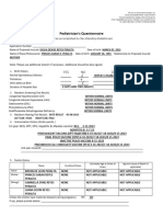 Pediatrician Questionnaire