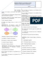 Atividade de Verificação de Matemática