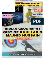 INDIAN GEOGRAPHY - For Wbcs Sample File