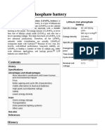 Lithium Iron Phosphate Battery