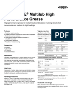 MOLYKOTE Multilub High Performance Grease 71-0095C-01