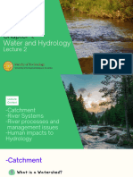 Water and Hydrology