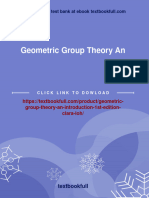 Get Geometric Group Theory An Introduction 1st Edition Clara Löh Free All Chapters