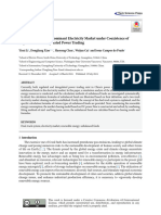 Analyzing the Wind-Dominant Electricity Market under Coexistence of Regulated and Deregulated Power Trading