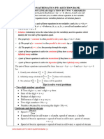 Grade 10 Math Question Bank PT1