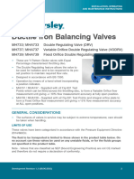 Balancing Valves Ductile Iron Hattersley IOM 0923