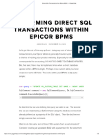 6-Direct SQL Transactions From Epicor BPM - GingerHelp