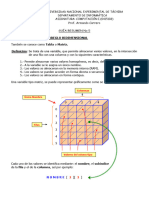 Guia No. 5 Arreglos Bidimensionales