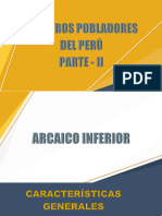 Periodo Arcaico Inferior Historia Del Peru